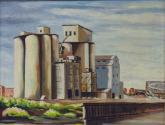 Cement Factory in the Flats by Louis Lenhardt