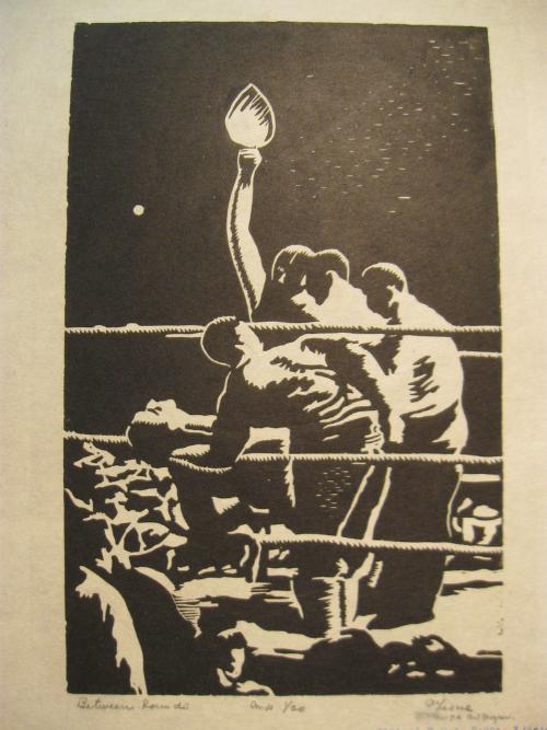 Between Rounds, edition 1/20 by Michael J. Leone