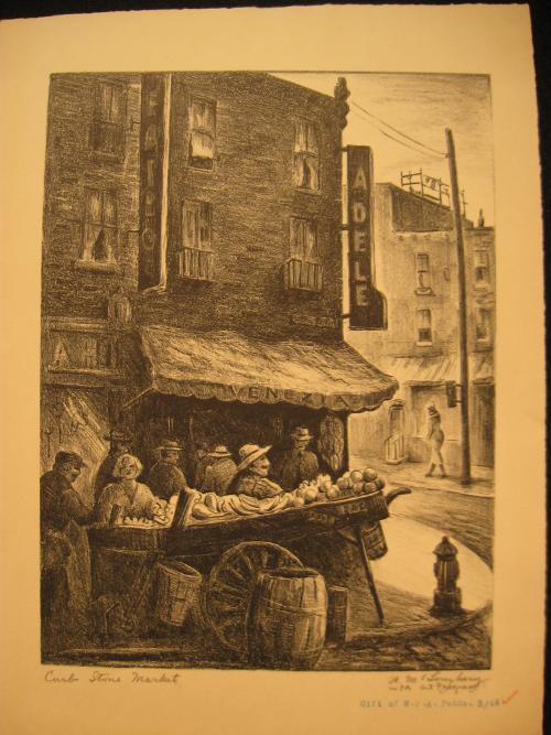 Curb Stone Market by William McLoughery