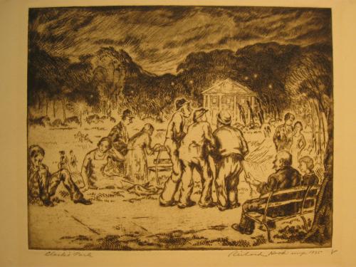 Clark's Park by Richard Thomas Hood, Jr.