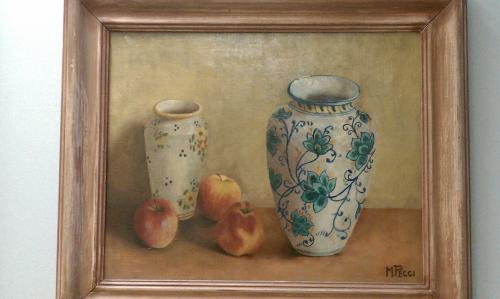 Still Life with Italian Jar by Mario Pecci