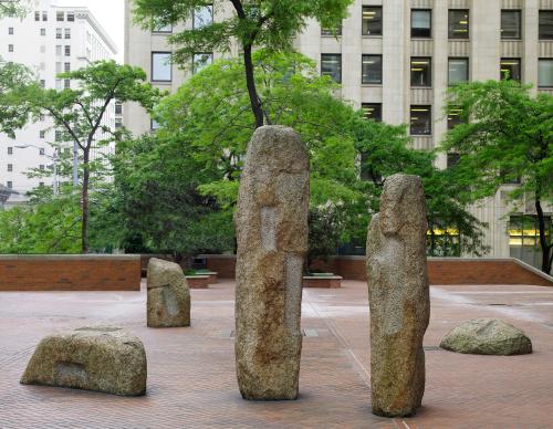 Landscape of Time by Isamu Noguchi