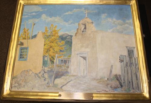 Ranchos Church by Regina Tatum Cooke