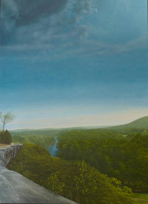 A View Near Tahlequah, Cherokee County by James D. Butler