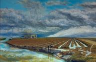 The Coming of Rain by John Valadez