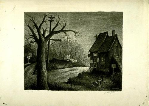 Road End by Arthur Lehman