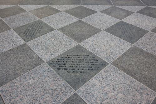 Installation for the U.S. Courthouse and Federal Building by Jenny Holzer