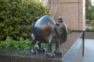 Gold Rush by Tom Otterness