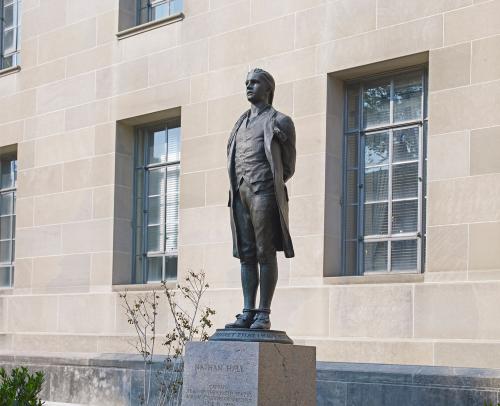 Nathan Hale by Bela Lyon Pratt