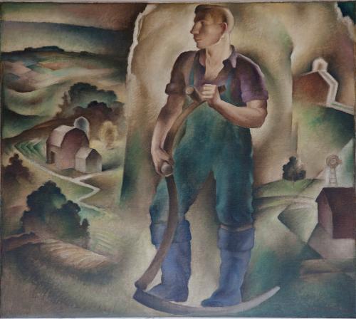 Modern Worker in Agriculture by Kenneth Washburn