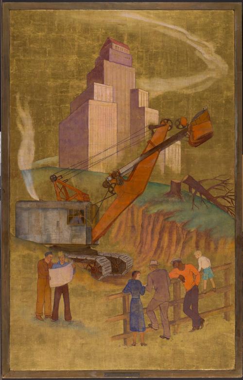 Steam-Shovel by Dorr Bothwell