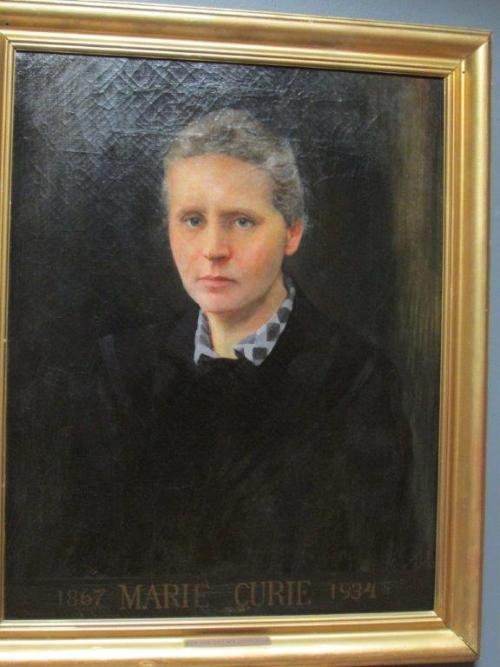 Portrait of Madame Marie Curie, 1867-1934 by Herman Magnuson Linding