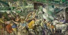 Sorting the Mail by Reginald Marsh