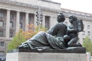 Oscar S.Straus Memorial Fountain by Adolph Alexander Weinman