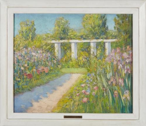 Iris Garden by Anne Fletcher