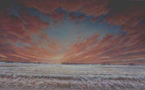Iowa Winter: Jackson County, Iowa by Ellen Wagener