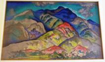 Taos Mountains by William Penhallow Henderson