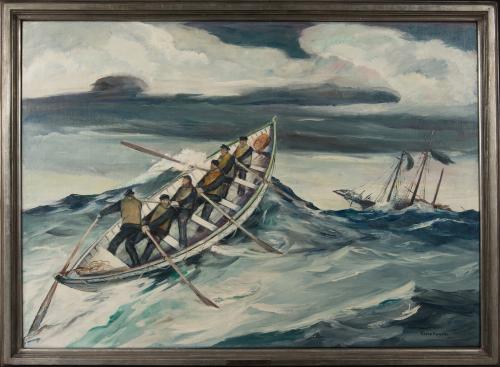 The Gale by Charles Anton Kaeselau
