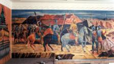 Coronado's Exploration Party in Palo Duro Canyon by Julius Woeltz