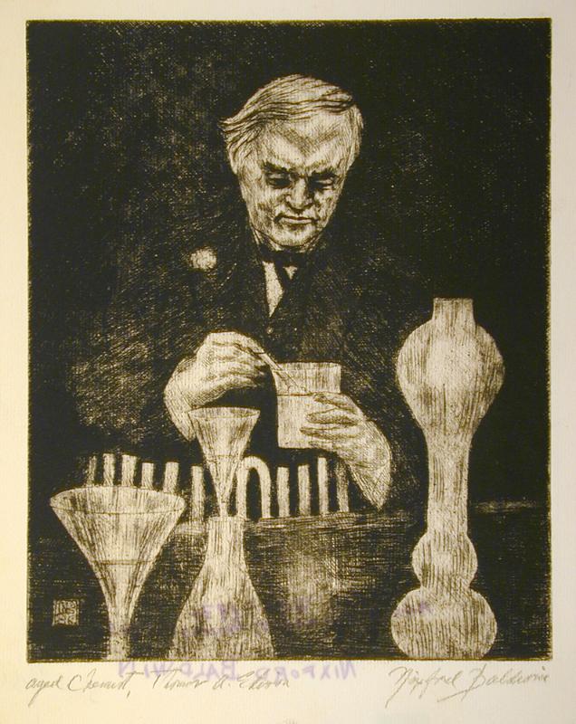 Aged Chemist, Thomas A. Edison | All Artworks | GSA Fine Arts Collection