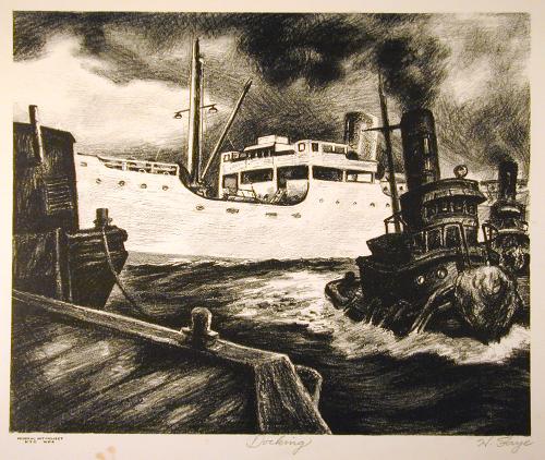 Docking by Harold Faye