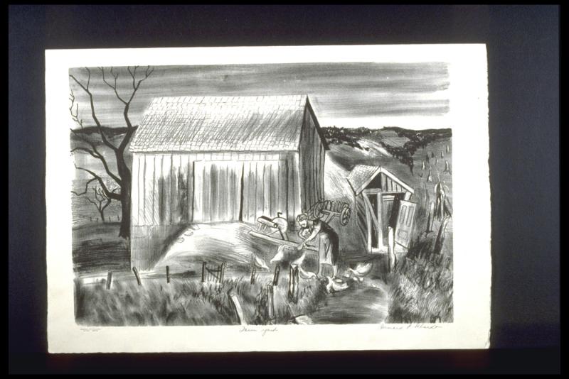 Farm Yard | All artworks | GSA Fine Arts Collection