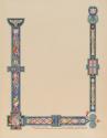 Examples of Illumination and Heraldry; Illumination: Creative Work--Border Designed and Illuminated...in Traditional Celtic Manner