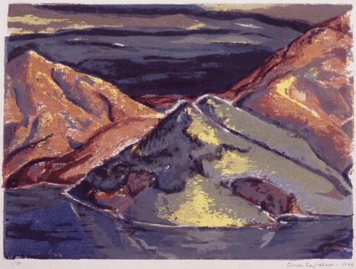 Mountain Study by Elmer Capshaw