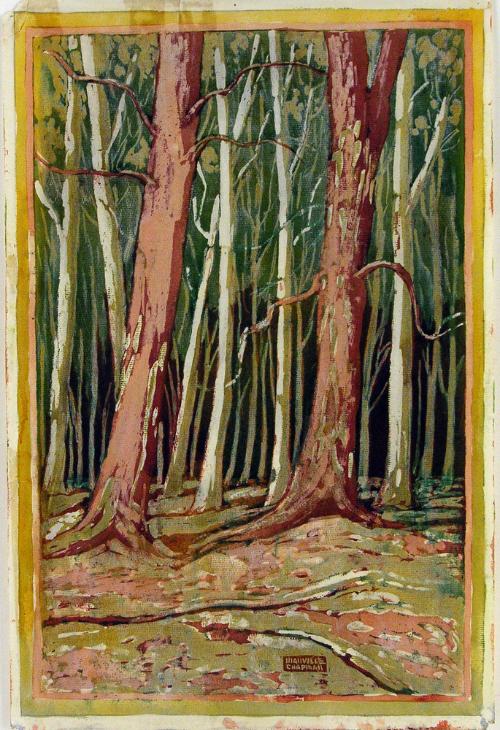 Falling Leaves by Manville Chapman