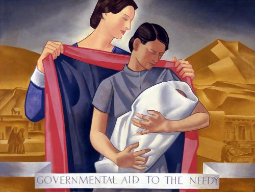 Government Aid to the Needy by Tom Lea