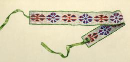 Untitled (Native American Clothing, beaded belt)