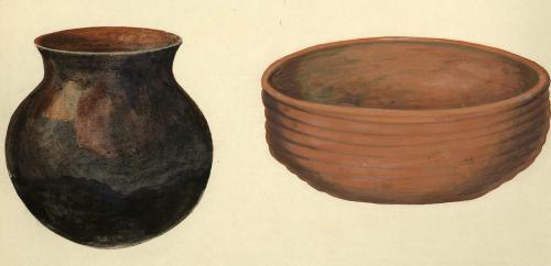 Untitled (jar, bowl) by Unknown