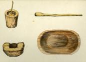 Untitled (Native American tools, wooden implements)