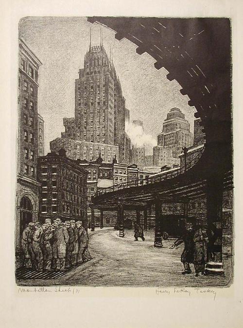 Manhattan Sleet by Harry Le Roy Taskey