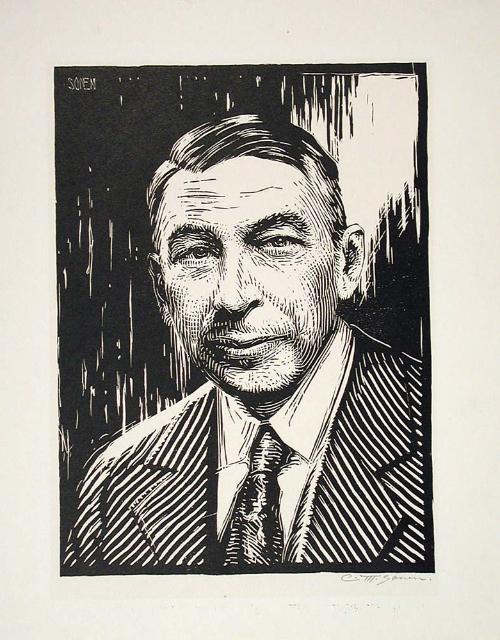 Booth Tarkington by C. Max Sonen (Sonenschmidt)