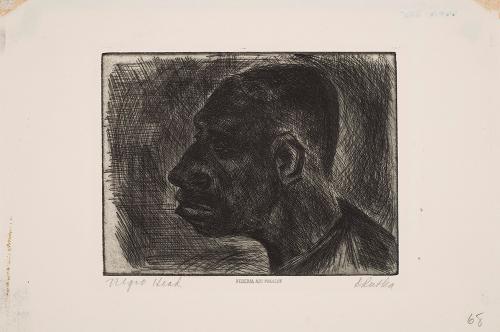 Negro Head by Dorothy Rutka