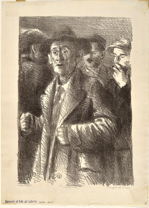 Pugnacity by Raphael Soyer