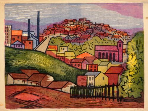 City on a Hill by Joseph Leboit