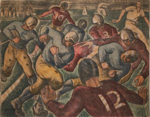 Football by John D. Pusey