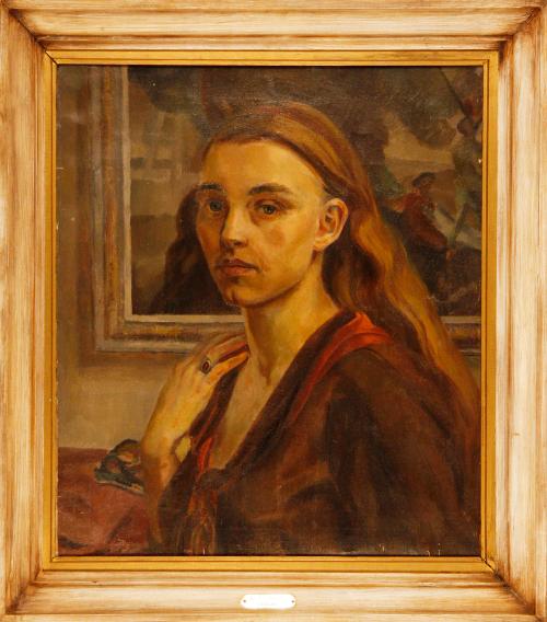 Girl With Long Hair by Isabel Miriam Bates