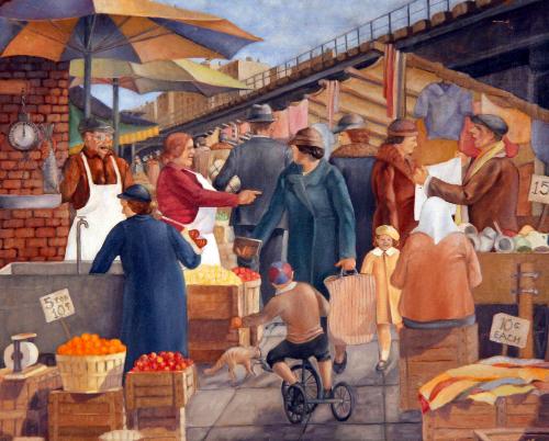 Market Place by Robert Cole