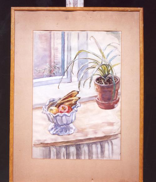 Still Life in a Window by Bena Virginia Frank (Mayer)