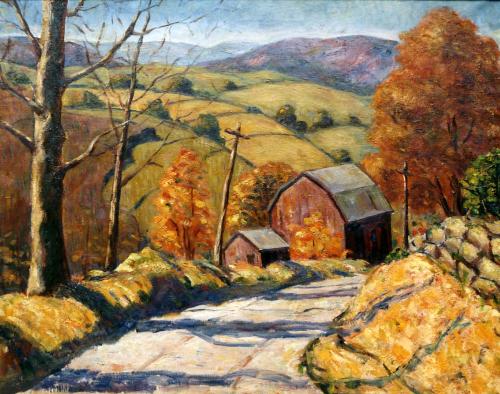 Autumn Road by Samuel Jacoby