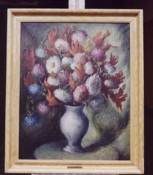 Vase of Asters by John Oliver Robert Sharp