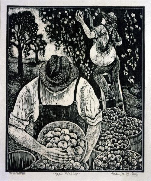 Apple Picking by Maurice Robert Dey