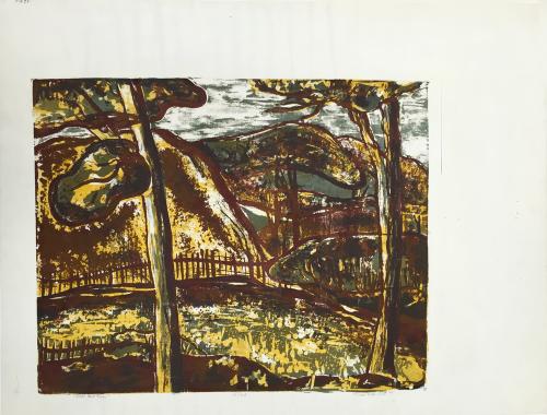 Hill and Trees by Lenore Erik Alt