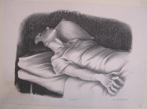 Sick Bed by Harold Anchel