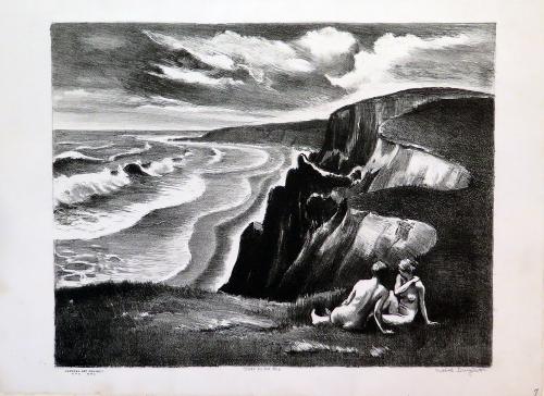 Cliffs by the Sea by Mabel Dwight