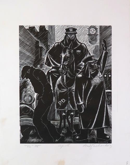 April by Fritz Eichenberg