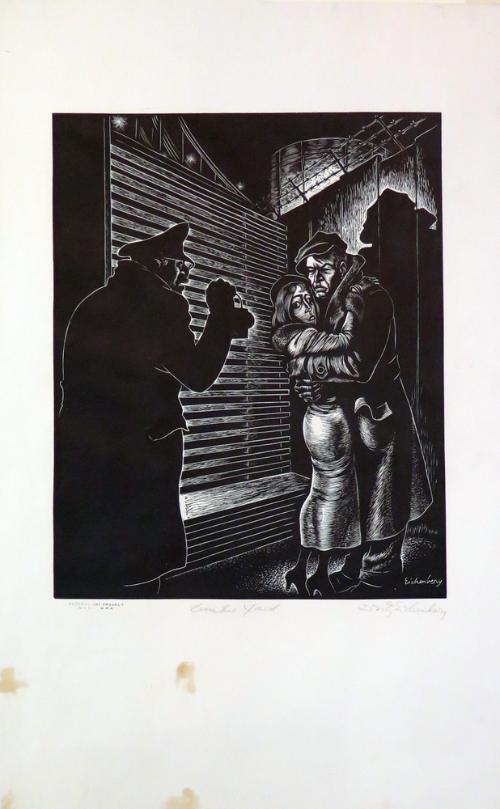 Lumber Yard by Fritz Eichenberg